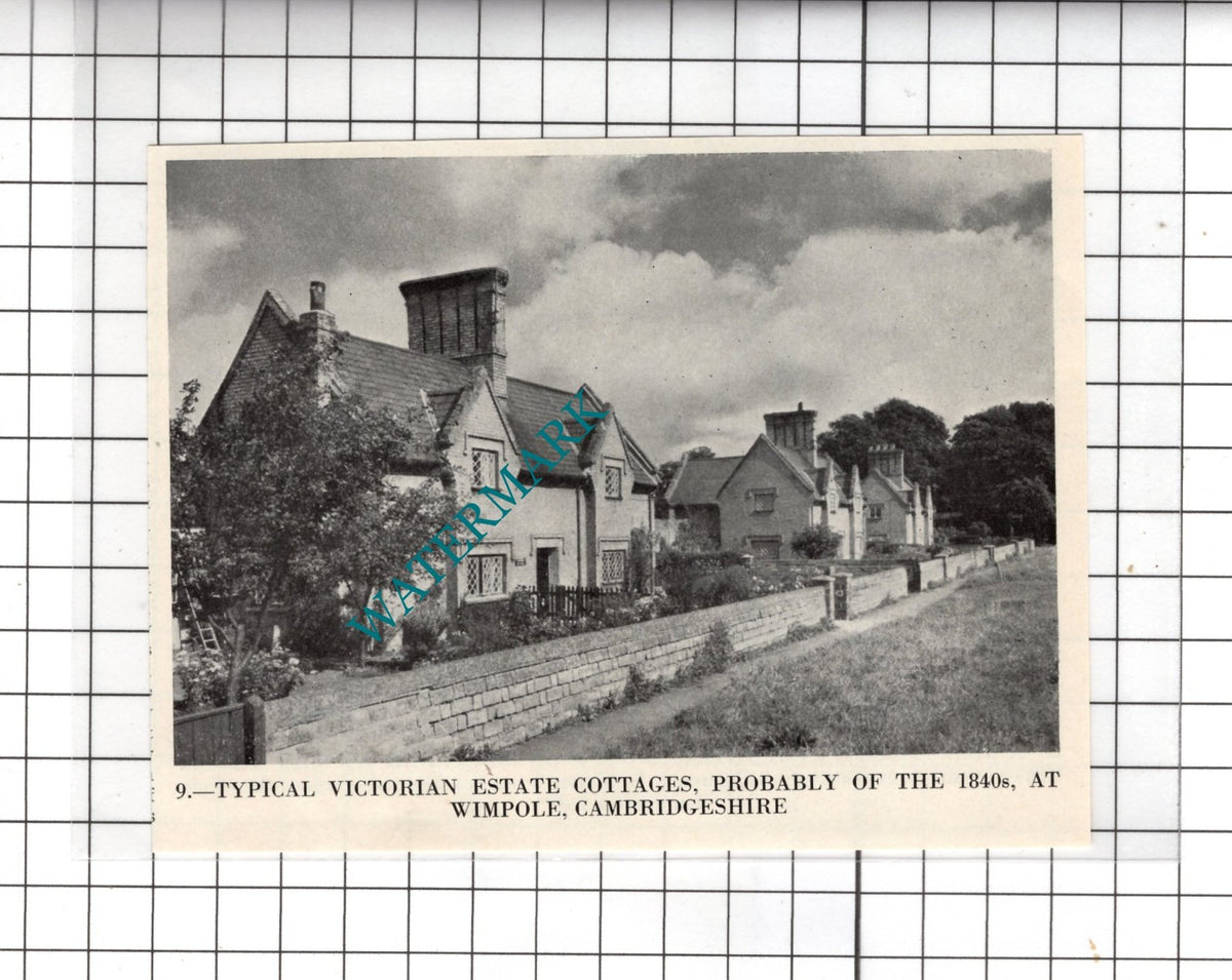 Wimpole Cambridgeshire - 1967  Small Clipping