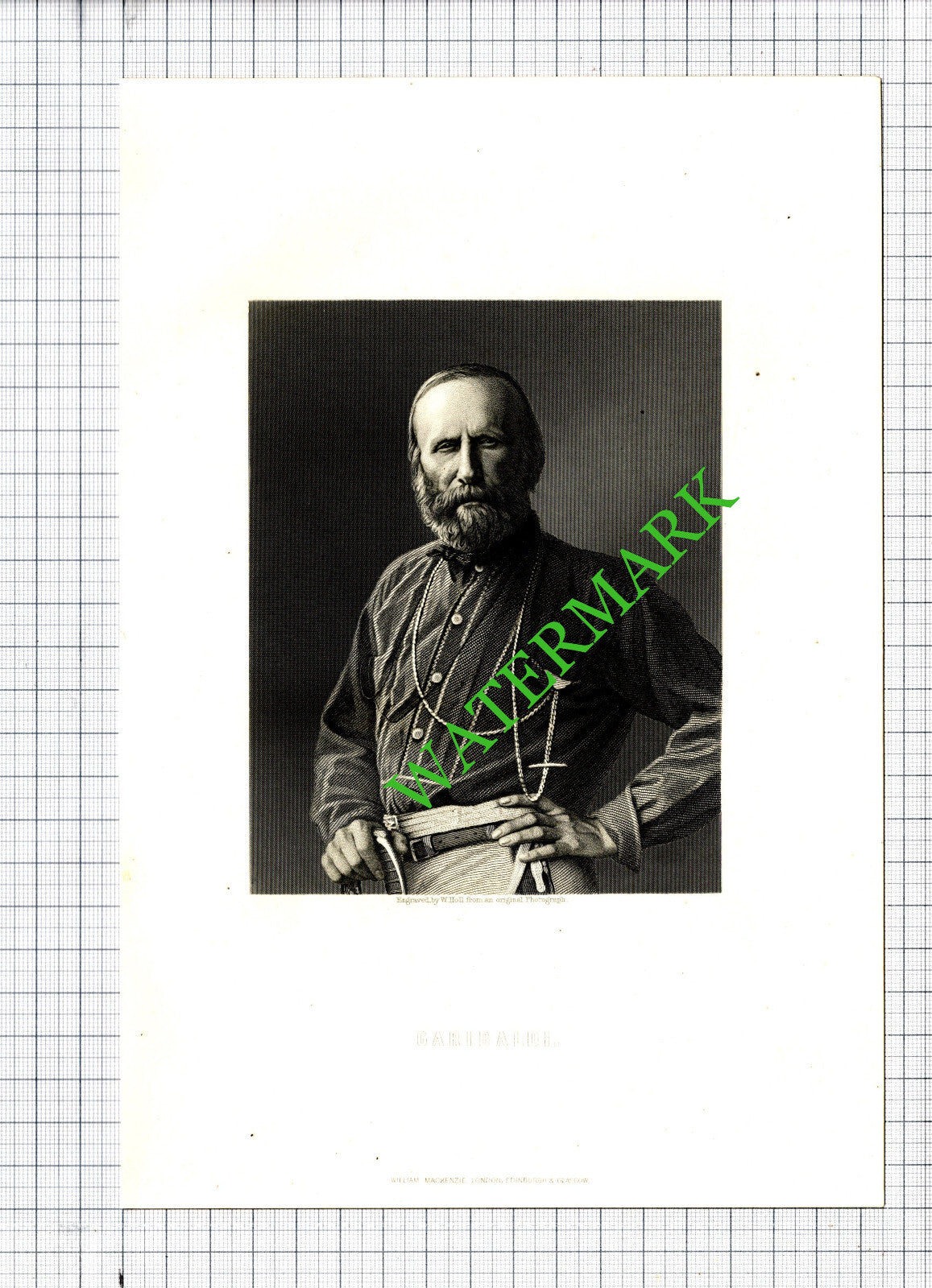 Garibaldi - c.1887 Print