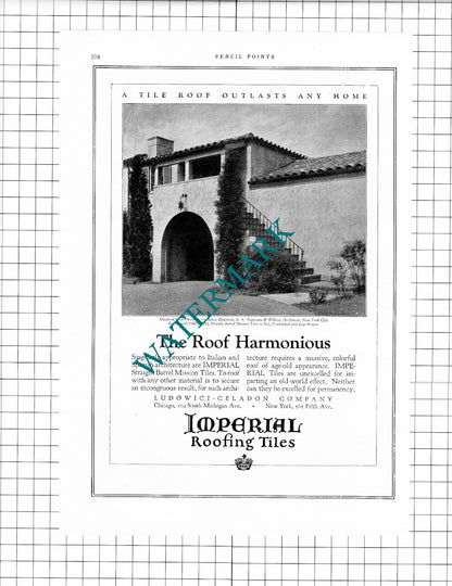 C L Harding Dedham Massachusetts / Henry Kelly Elmsford New York -  1926 Advert