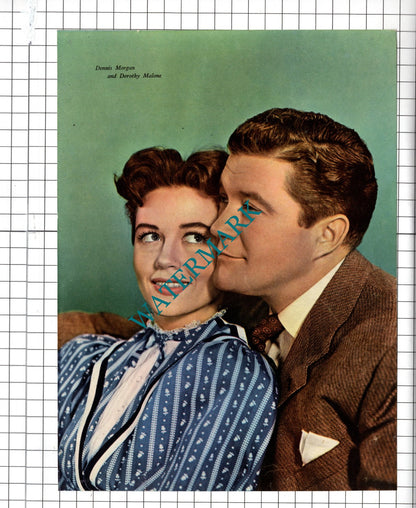 Dennis Morgan Actor  - c.1948 Article