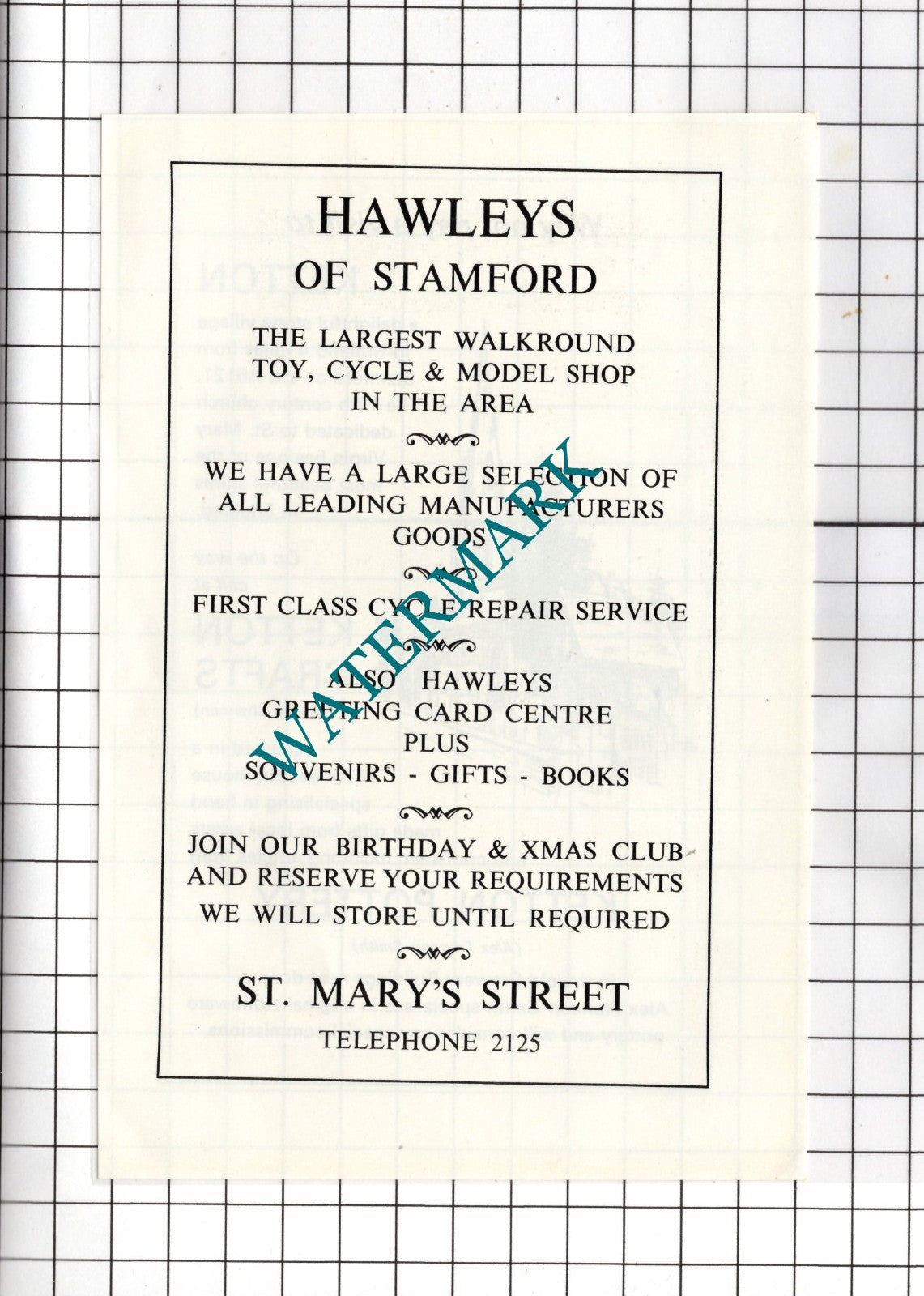 Ketton Rutland Tourism / Hawleys Of Stamford Lincolnshire -  1974 Advert