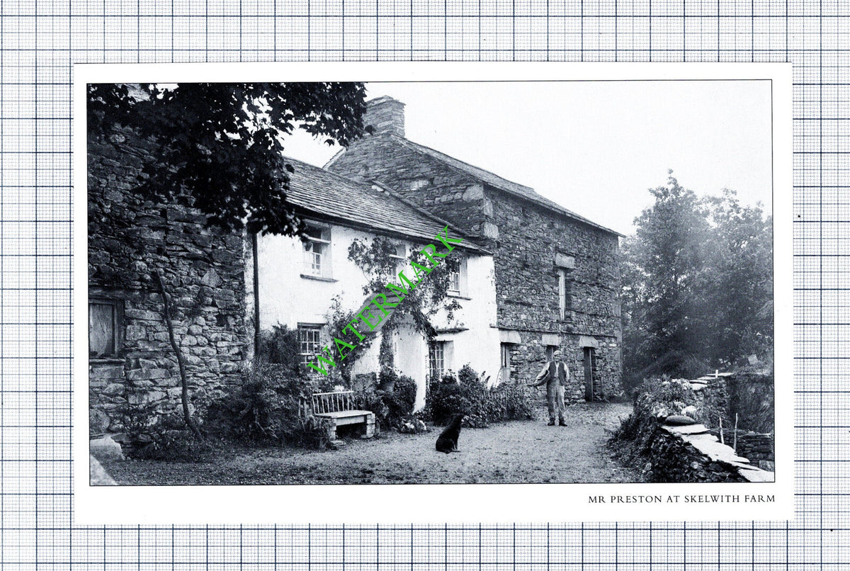 Skelwith Farm Cumbria   Mr Preston  - Cutting / Print