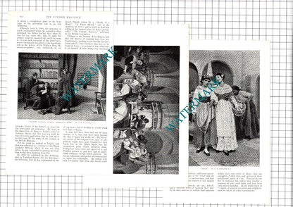 John Bagnold Burgess Artist Austin Chester  - 1907 Article / Print