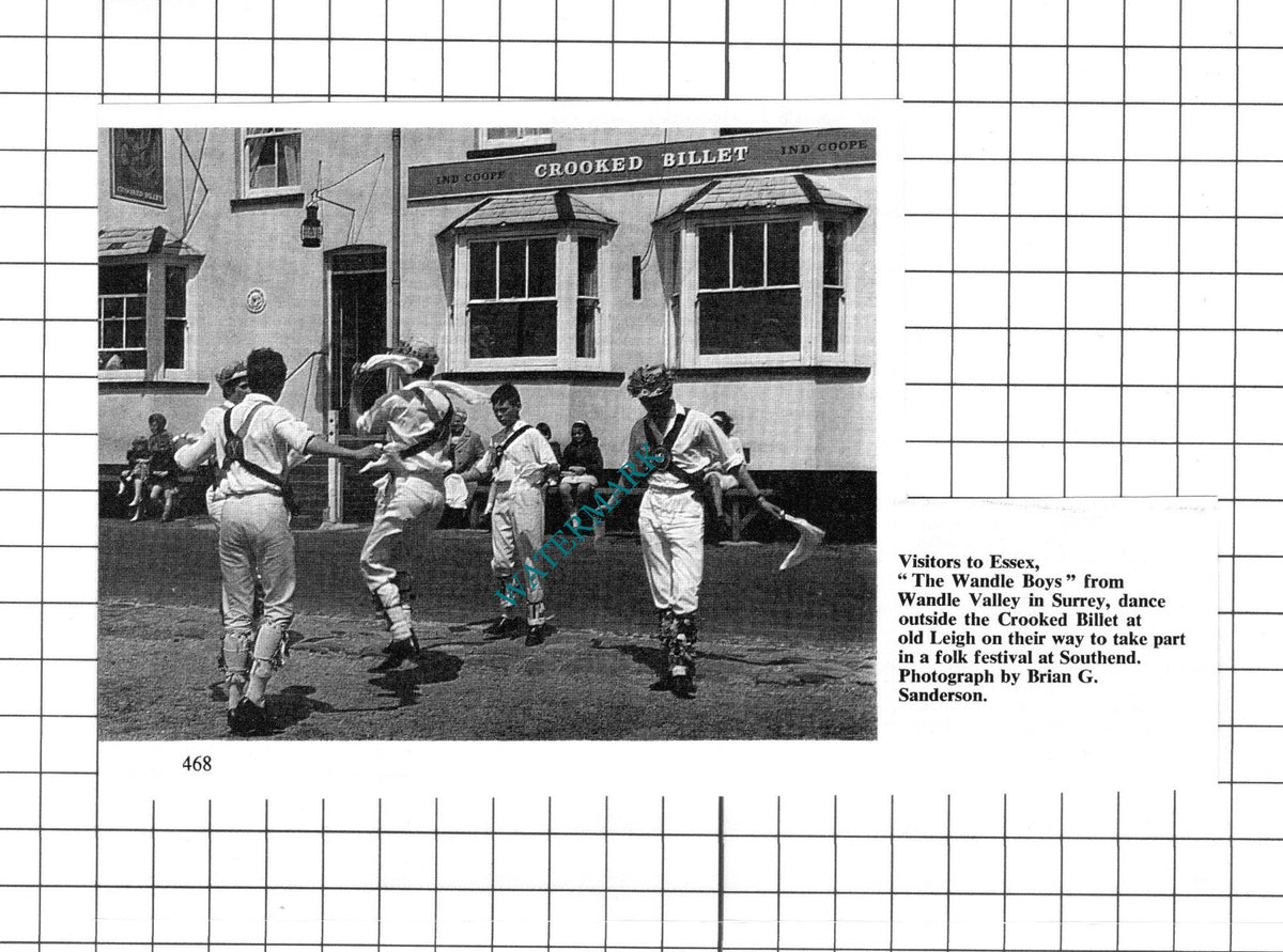 The Wandle Boys Wandle Valley Surrey Crooked Billet Leigh Essex  1967 Clipping