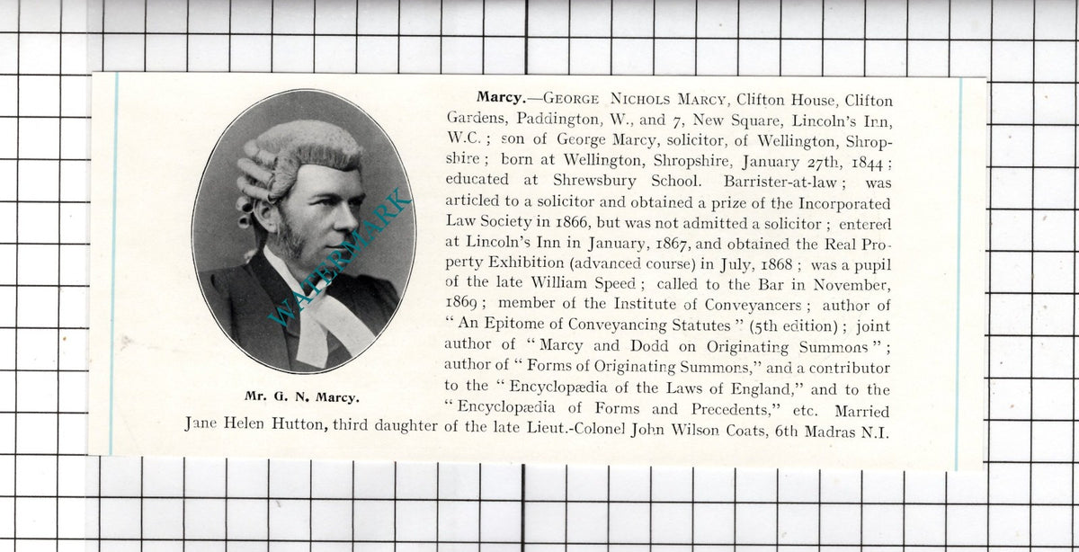 George Nichols Marcy Clifton House / Walter Henry Macnamara - c.1905 Clipping