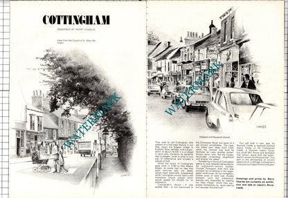 Cottingham Yorkshire  - 1974 Article