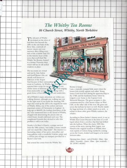 Bramblewick Tea Rooms Robin Hood's Bay / Whitby Tea Rooms Aydon -c.2000 Advert