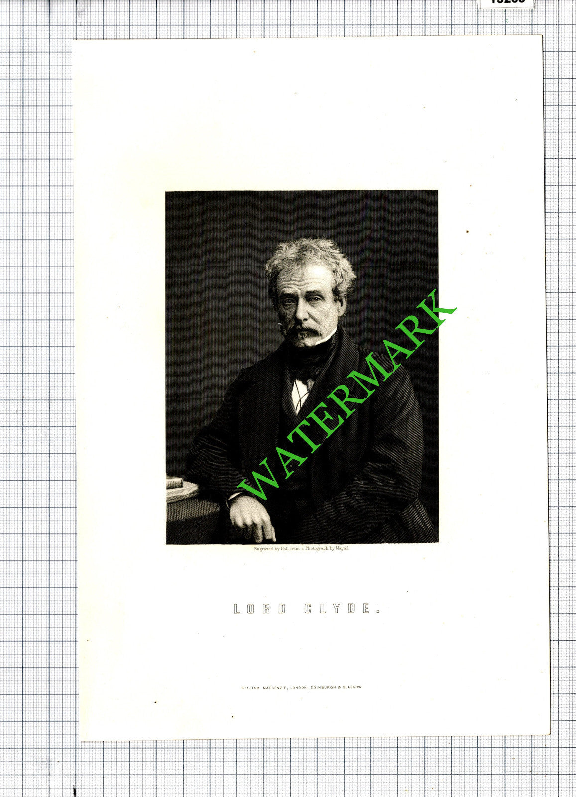 Lord Clyde - c.1887 Print