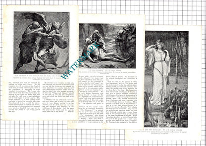 Mr J W Doyle Penrose Painter - 1907 Article
