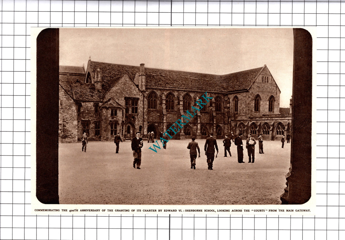 Sherborne School - 1950 Cutting
