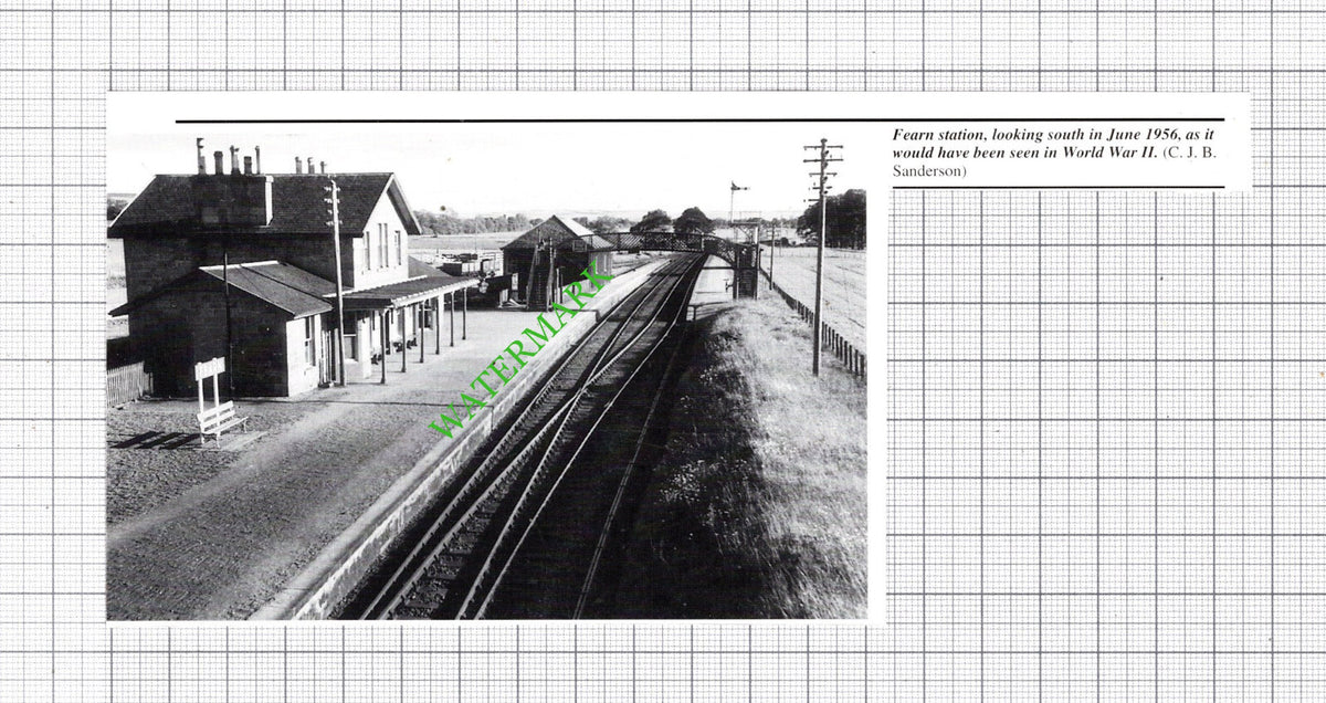 Fearn Railway Station - Cutting