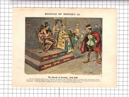 Earl Godwin  - c.1921 Book Print
