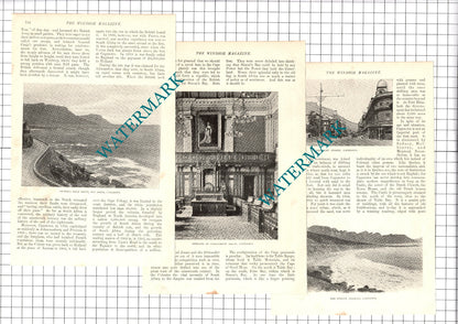 Capetown Naval Base Simonstown - 1907 Article / Print