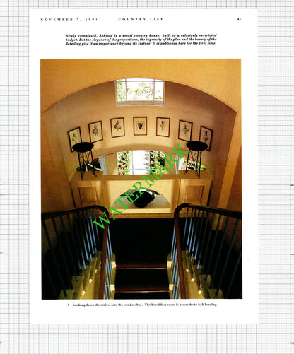 Ashfold House West Sussex - 1991 Article
