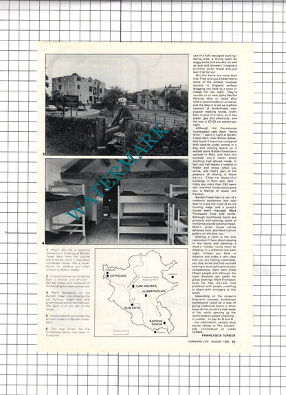 Barden Tower Barn Yorkshire  Mark Thompson - 1982 Article