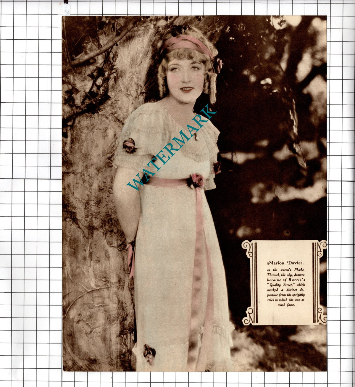 Marion Davies Actress  Pola Negri  - 1929 Clipping