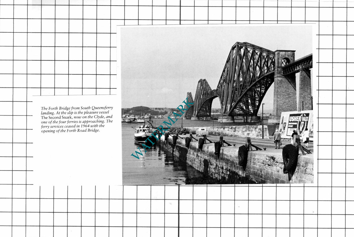 The Forth Bridge South Queensferry Landing Second Snark Ferry  - Cutting