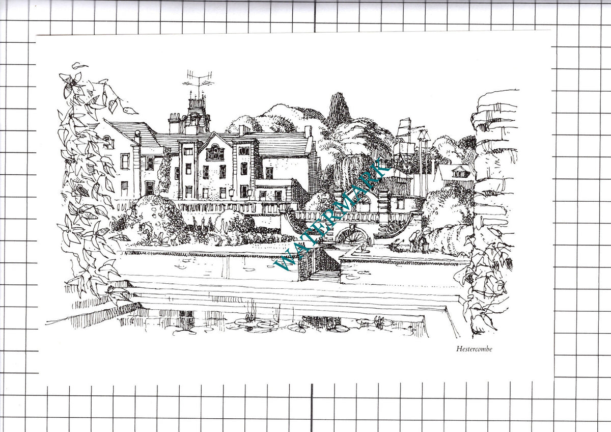 Hestercombe Somerset   - 1980's Cutting / Print