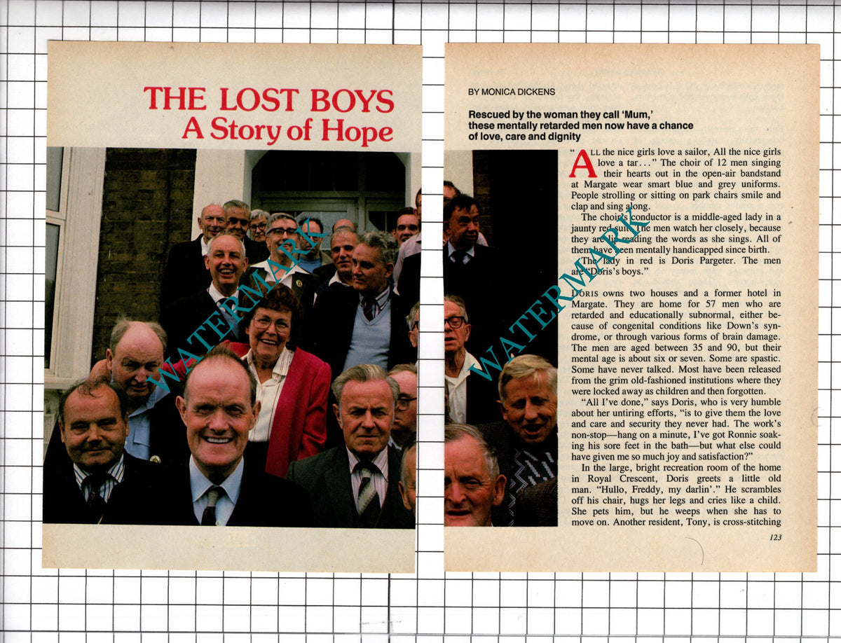 Doris Pargeter Margate Kent - 1988 Small Article