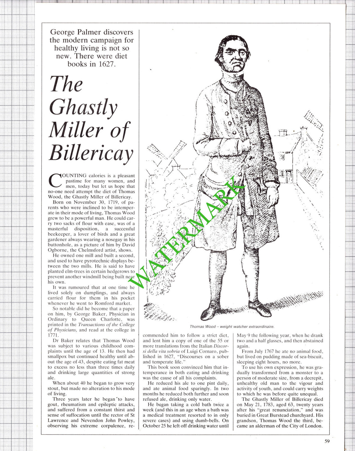 Thomas Wood Billericay Essex Great Burstead - 1986 Article