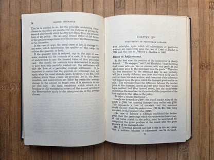 Guide To Marine Insurance by Henry Keate  1928  - Vintage Book
