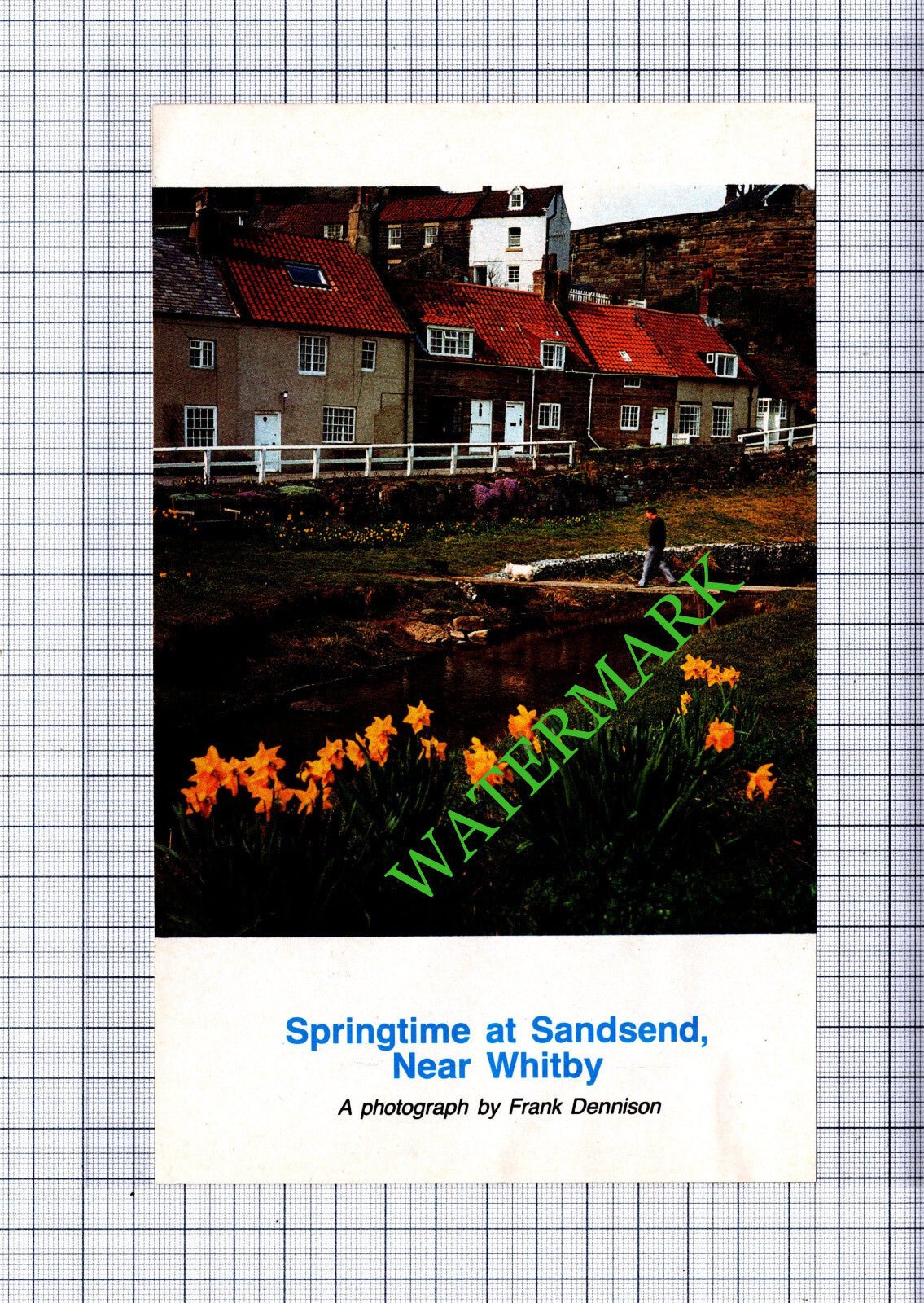 Sandsend Whitby Yorkshire  - 1986 Cutting