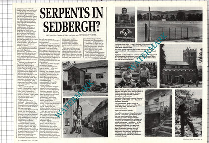 Sedburgh Cumbria Dick Capel Ted Morphet  Bryan Hinton Frankland - 1985 Article