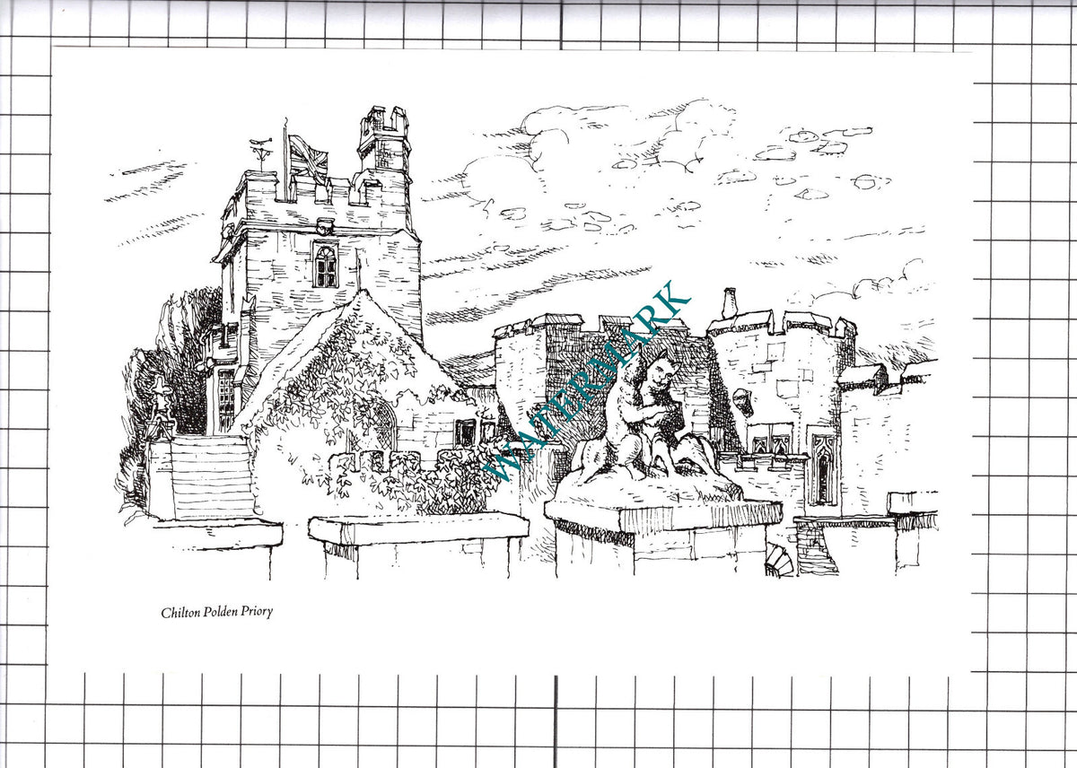 Chilton Polden Priory Somerset    - 1980's Cutting / Print