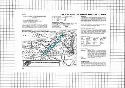 The Chicago and North Western System - 1951 Article