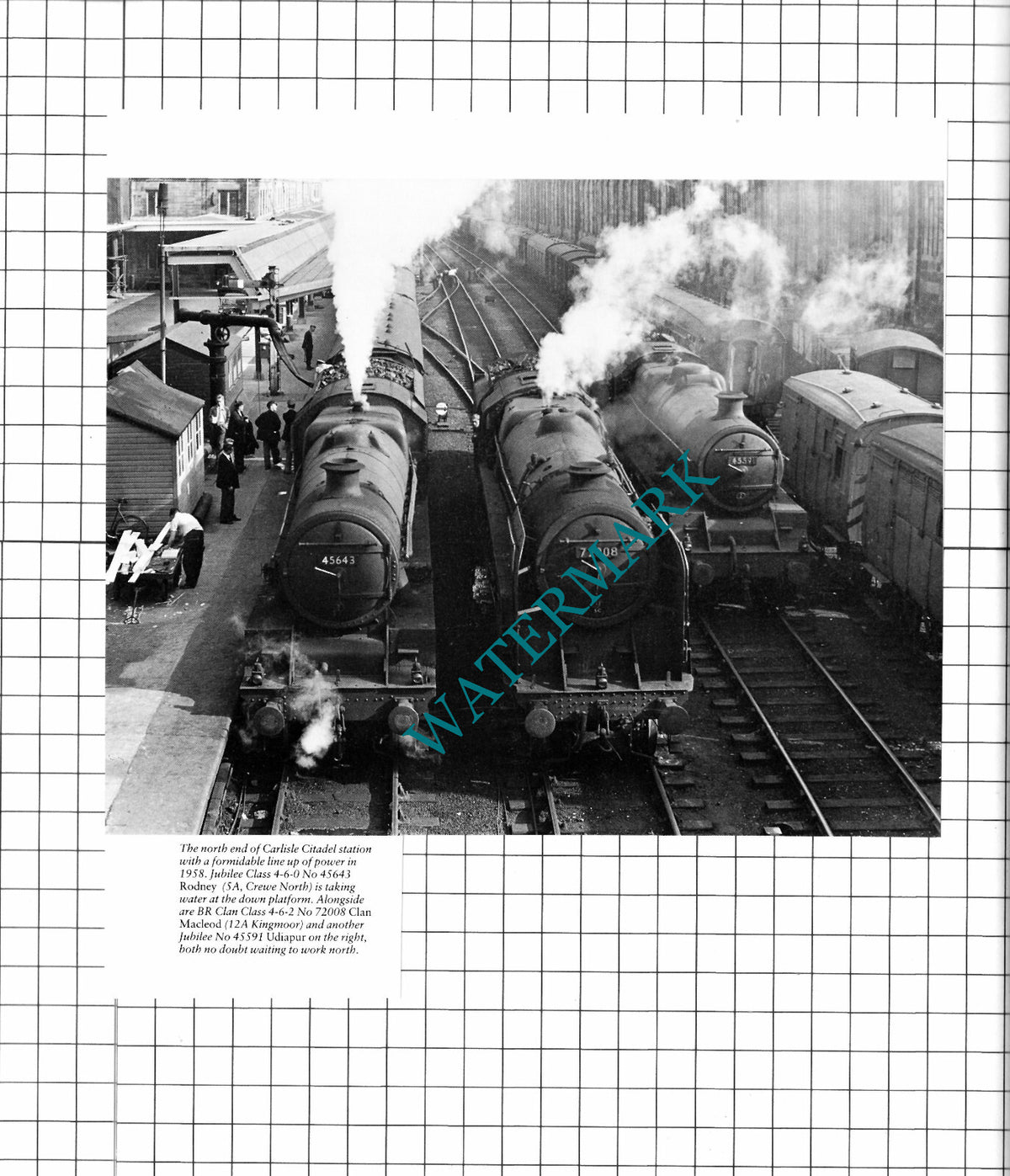 Carlisle Citadel Railway Station / Carlisle Station - 1980s Double-Sided Cutting