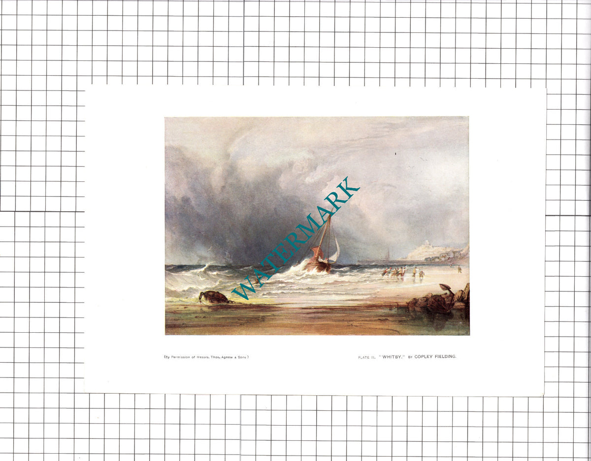 Whitby Copley Fielding - 1904 Print