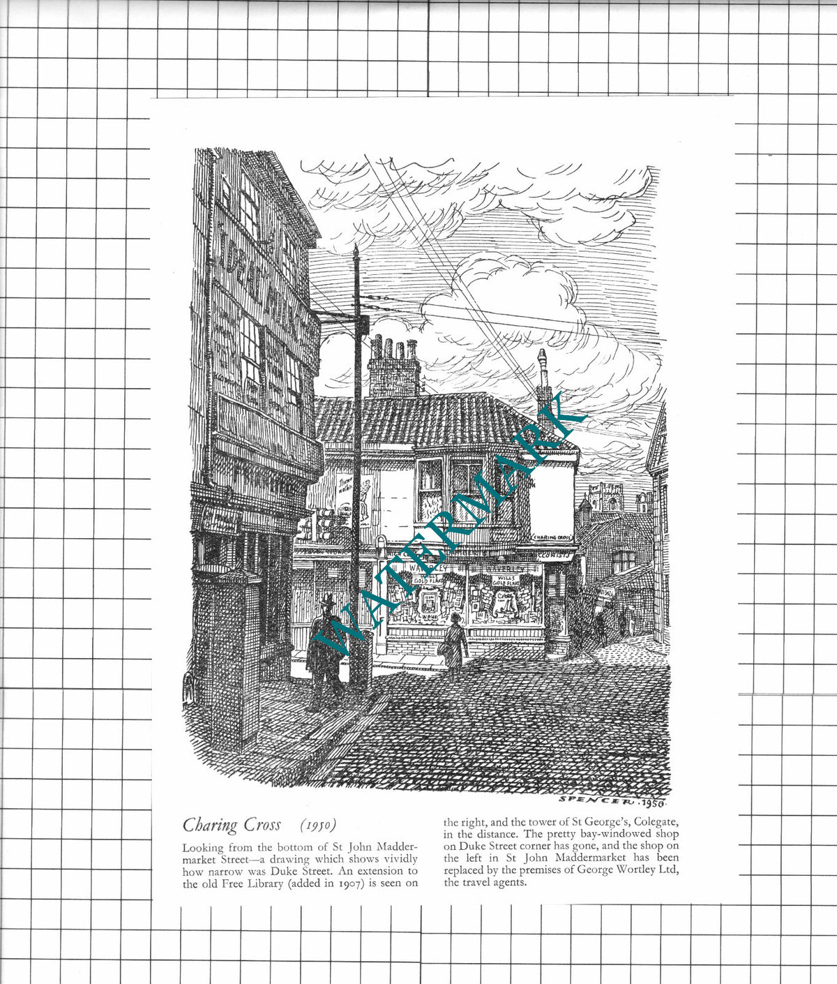 Charing Cross Norwich Norfolk George Wortley Ltd - 1970's Clipping / Print