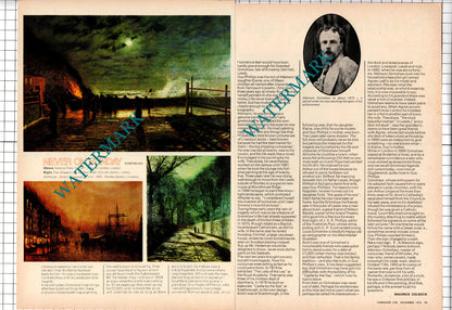 Atkinson Grimshaw Artist - 1974 Article