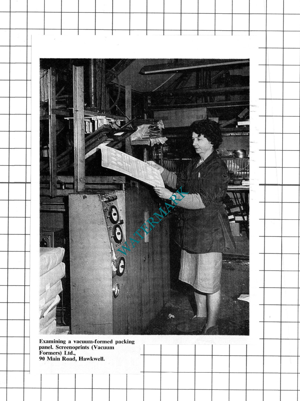 Screenoprints Vacuum Formers Ltd Hawkwell Essex   -   1967 Clipping