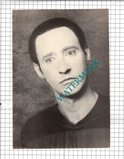 Brent Spiner Data Star Trek - 1989 Article