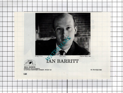 Frank Barrie Actor / Ian Barritt Actor - 1986 Advert