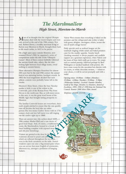 Marshmallow Moreton-in-Marsh Bay Tree Bourton-on-the-Water O'Neill c.2001 Advert