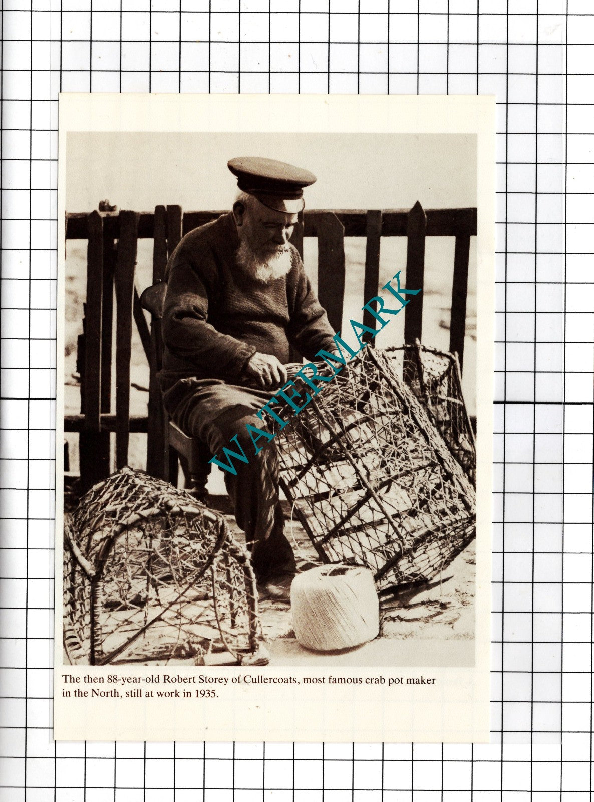 Robert Storey Cullercoats  Northumberland - Clipping