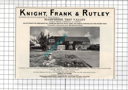 Linhay Meads Timsbury Hampshire / Palmers Farm Sussex - 1967 Small House Advert