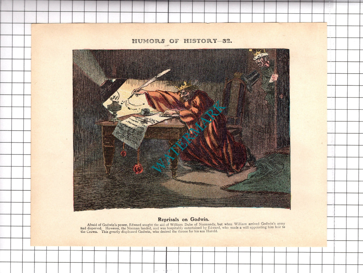 Earl Godwin  - c.1921 Book Print