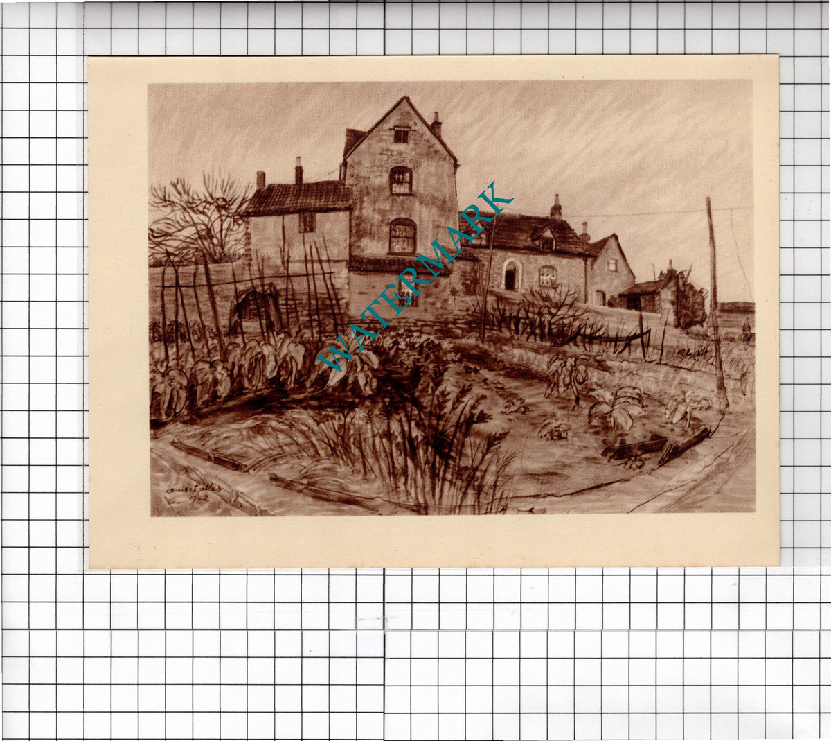 Culver House Malmesbury Wiltshire Louisa Puller - c.1949 Clipping / Print