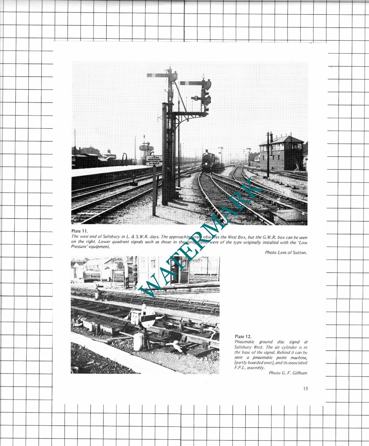 Salisbury West Railway Station - 1970s Clipping / Print