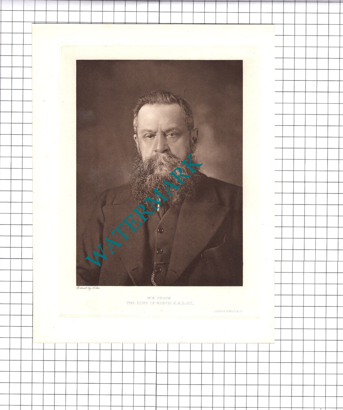 Henry Fitz-Alan Howard The 15th Duke of Norfolk  - c.1920 Print / Article