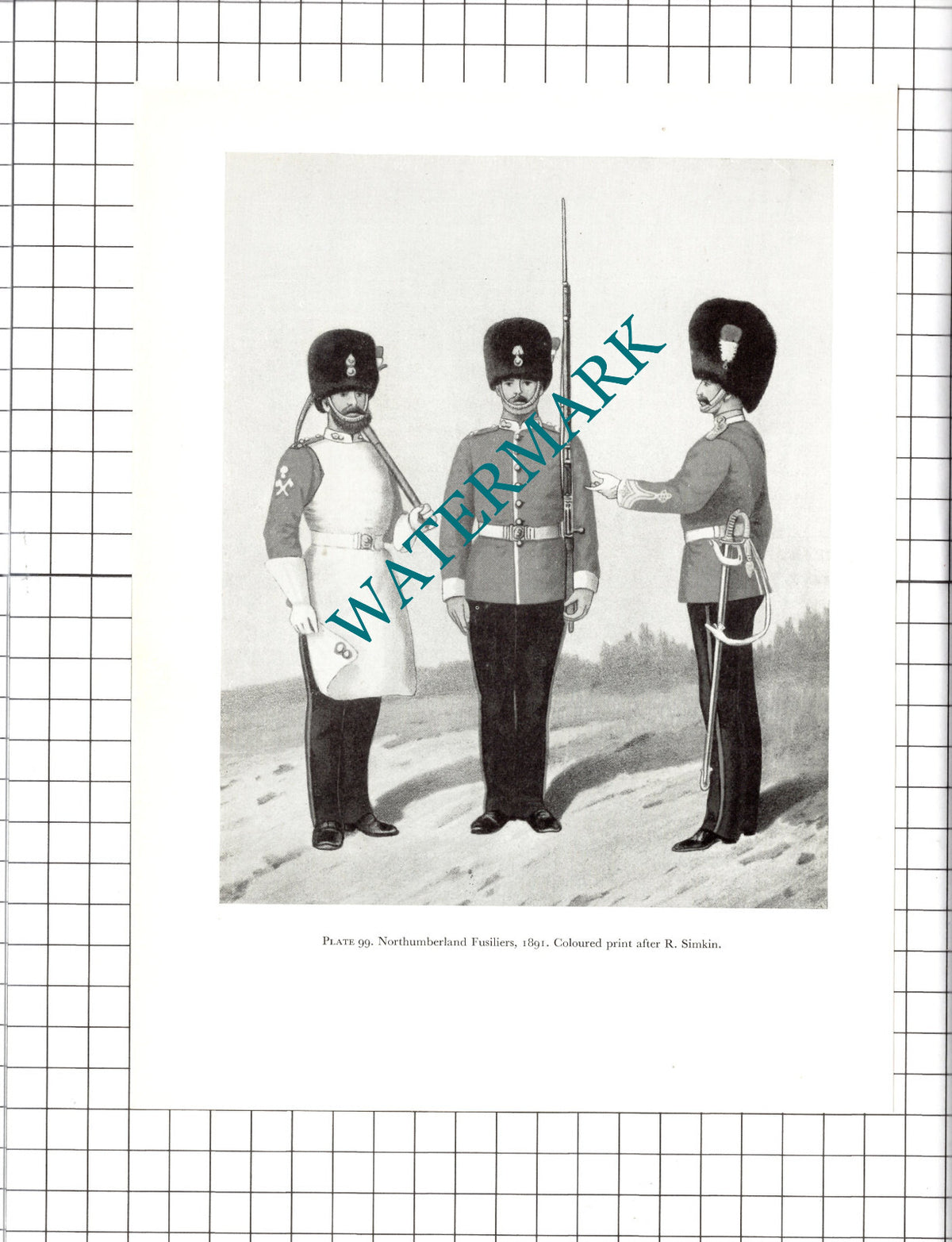 Northumberland Fusiliers / Duke of Cambridge's Own Middlesex - 1957 Clipping