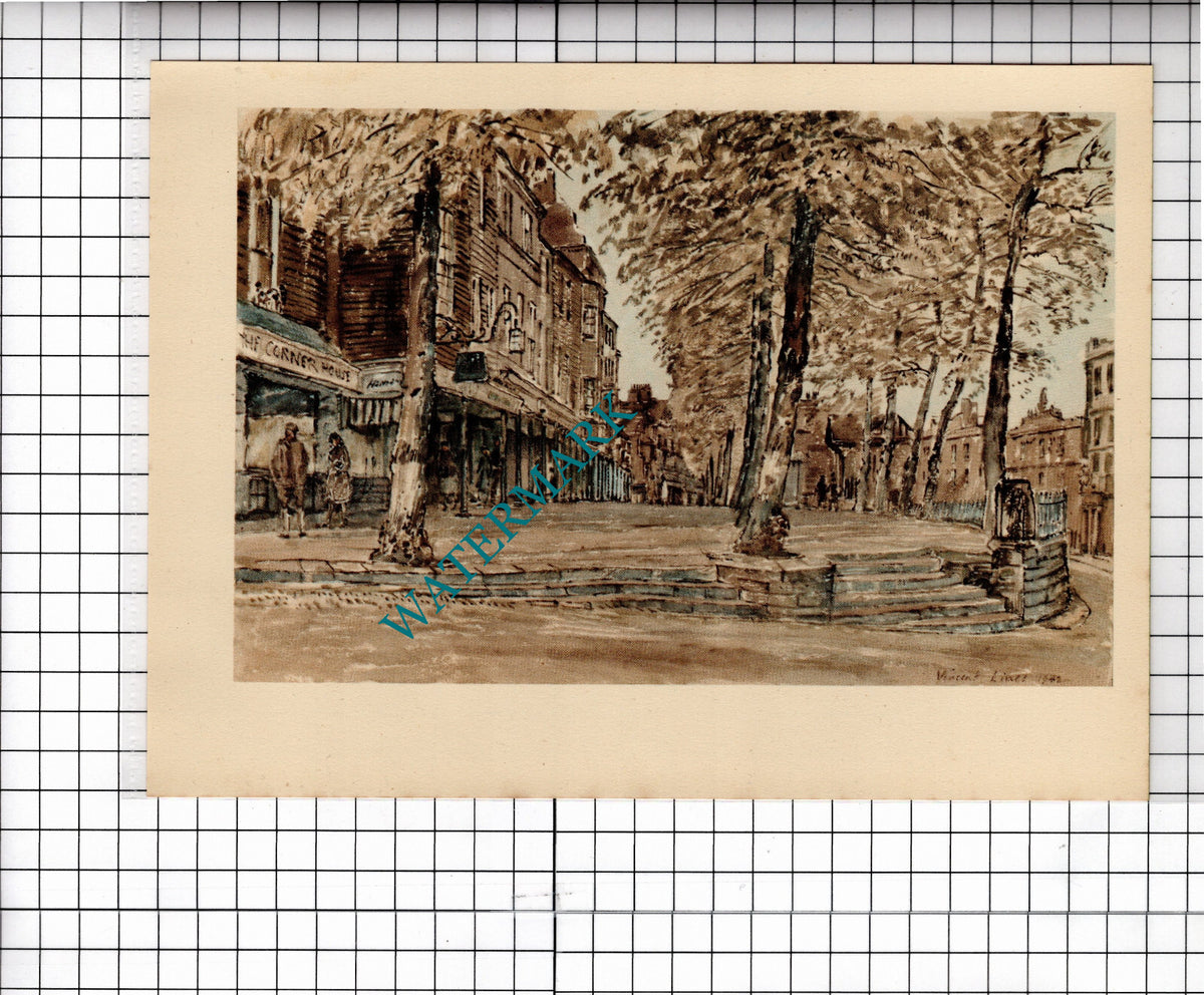 The Pantiles Tunbridge Wells Kent Vincent Lines - c.1949 Clipping / Print