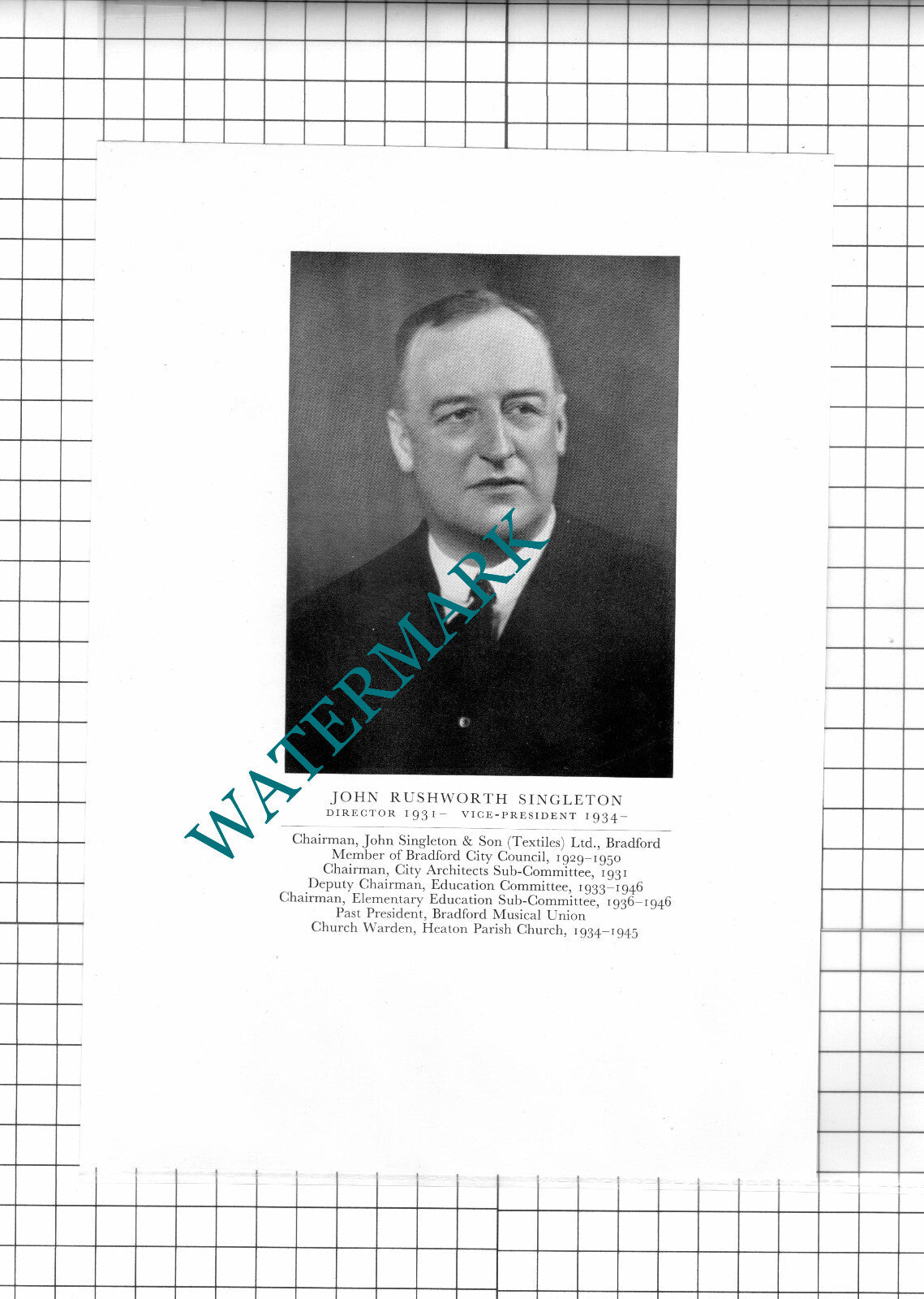Sir Bernard Sugden William Sugden / John Rushworth Singleton  -  1951 Book Print