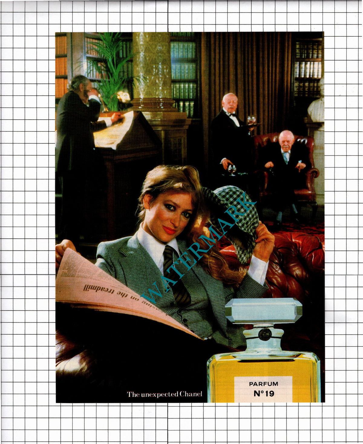 Chanel No 19 Parfum VINTAGE ADVERT - 1980