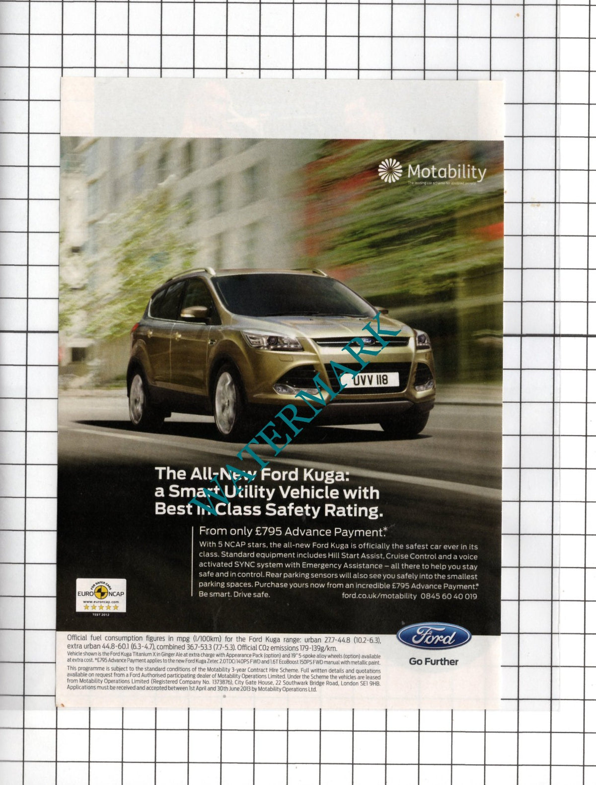 Ford Kuga Advert  SMALL Car  Advert - 2013