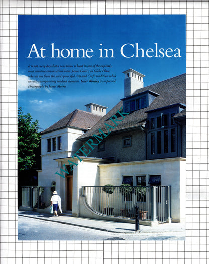 Glebe Place Chelsea  London James Gorst - 1998 Article