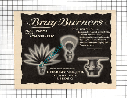 R Russell & Sons Ltd Derby / Geo Bray & Co Ltd Leeds George Bray - 1951 Advert